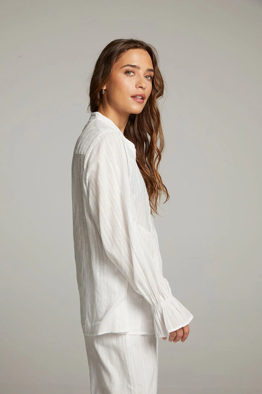 Chaser Dolphin White Button Down
