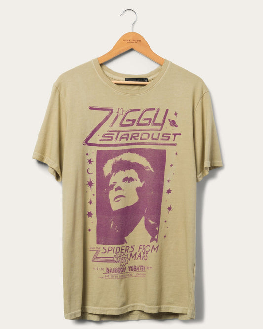 Junk Food Bowie Ziggy Stardust Tee - Front