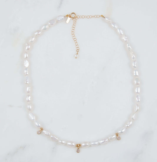 Sorrento Necklace, Freshwater Pearls 1