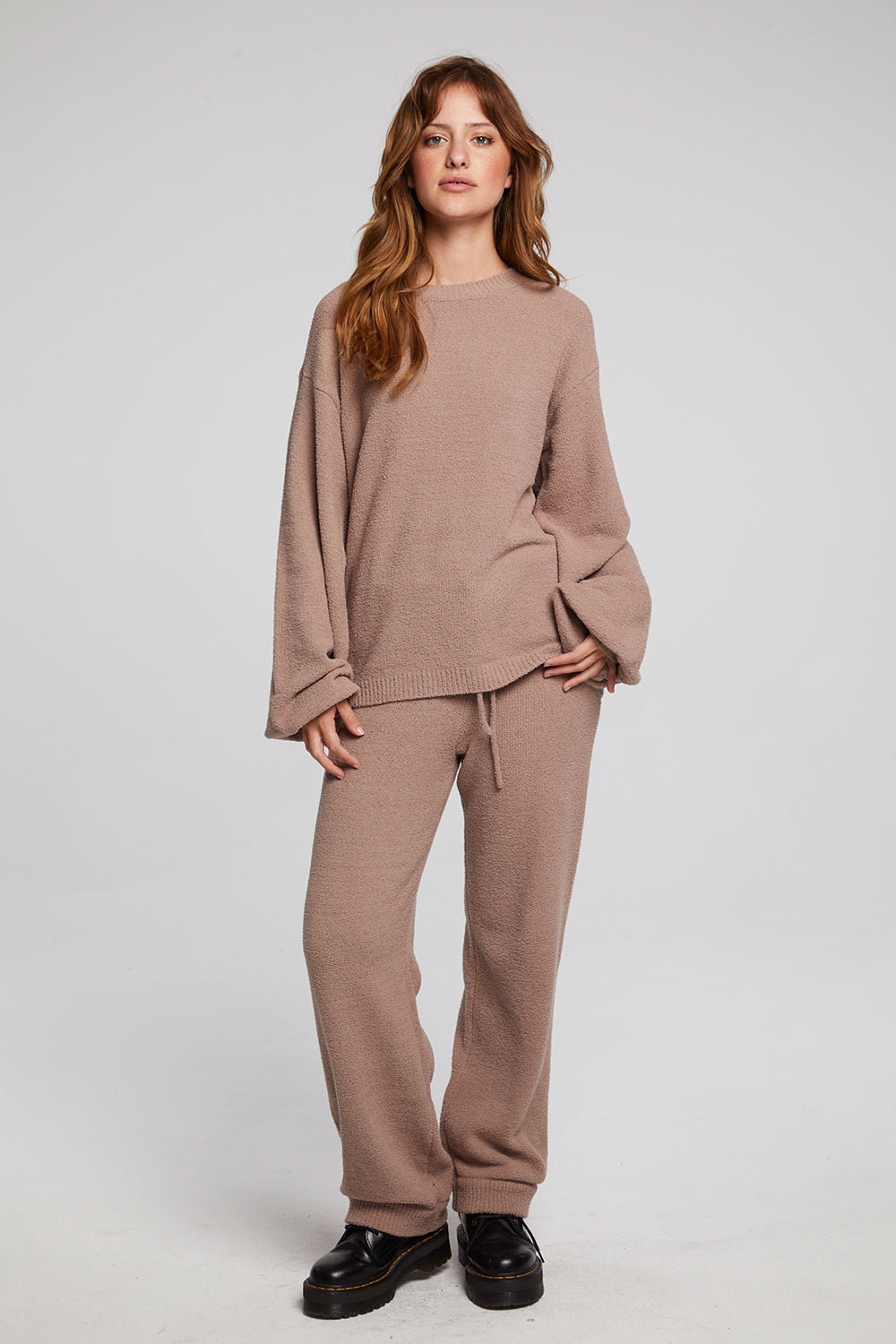 Chaser Frankie Warm Taupe Pullover