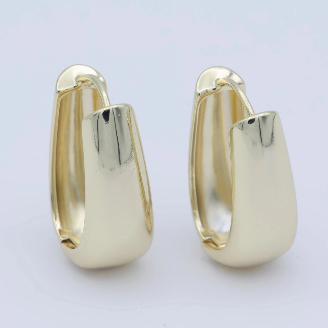 JBL Jewelry Lambert Gold Hoop Earrings