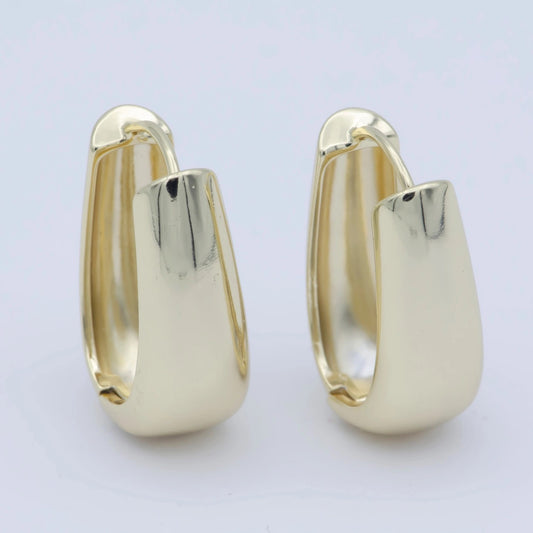 JBL Jewelry Lambert Gold Hoop Earrings