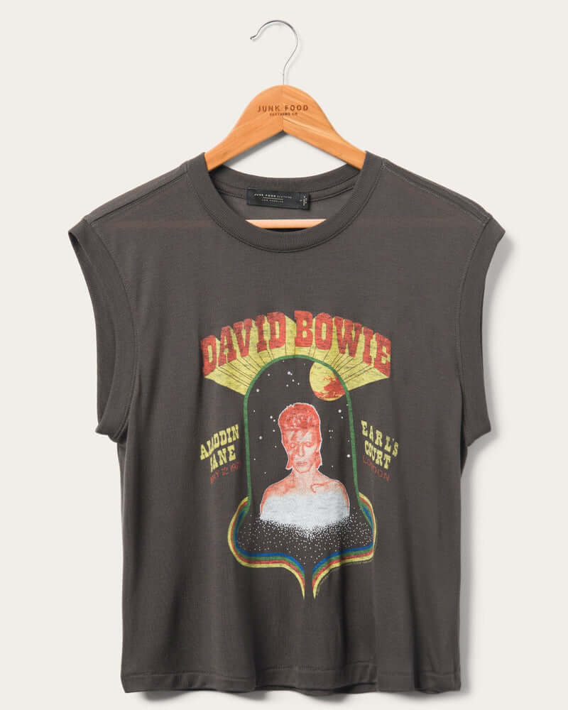 Junk Food Bowie Muscle Tee Front