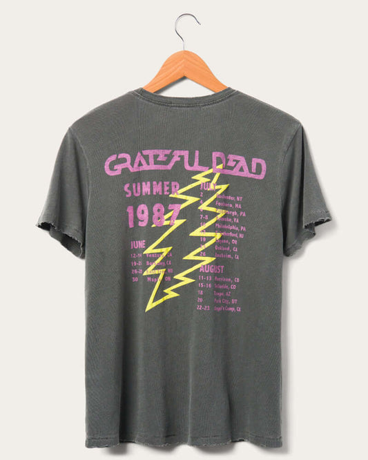 Grateful Dead Tour 1987 Vintage Tee - Back