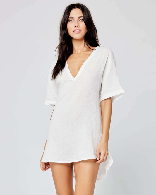 LSpace - Bayside Tunic - White - Front
