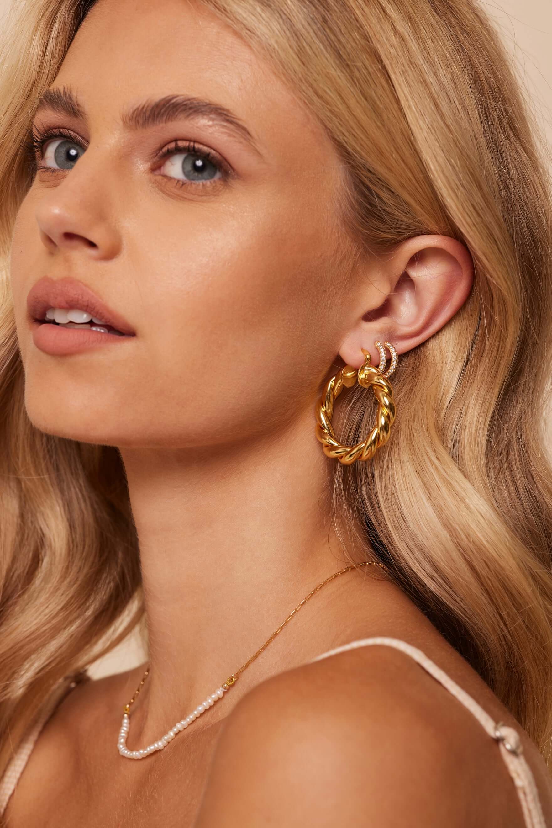 Natalie B Jewelry - Milly Necklace - Model