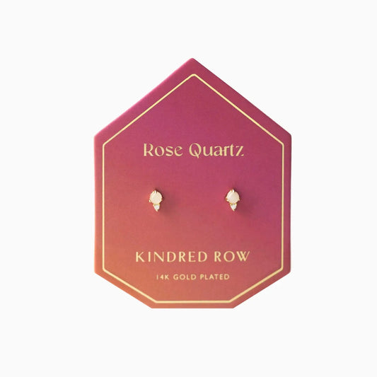 Kindred Row Rose Quartz Earrings