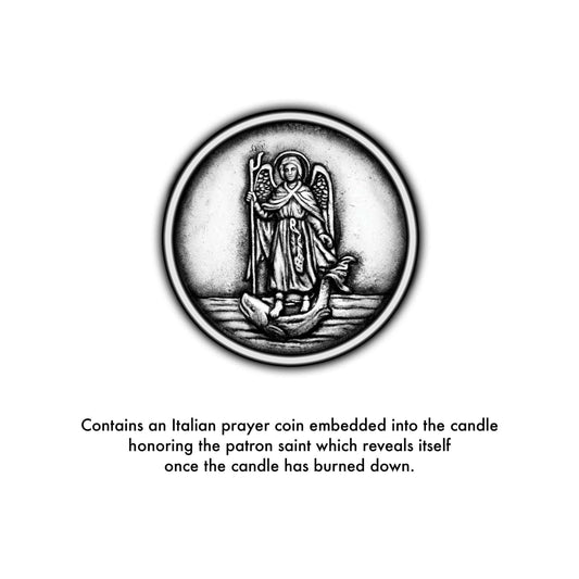 Saint Raphael the Archangel Candle - Coin