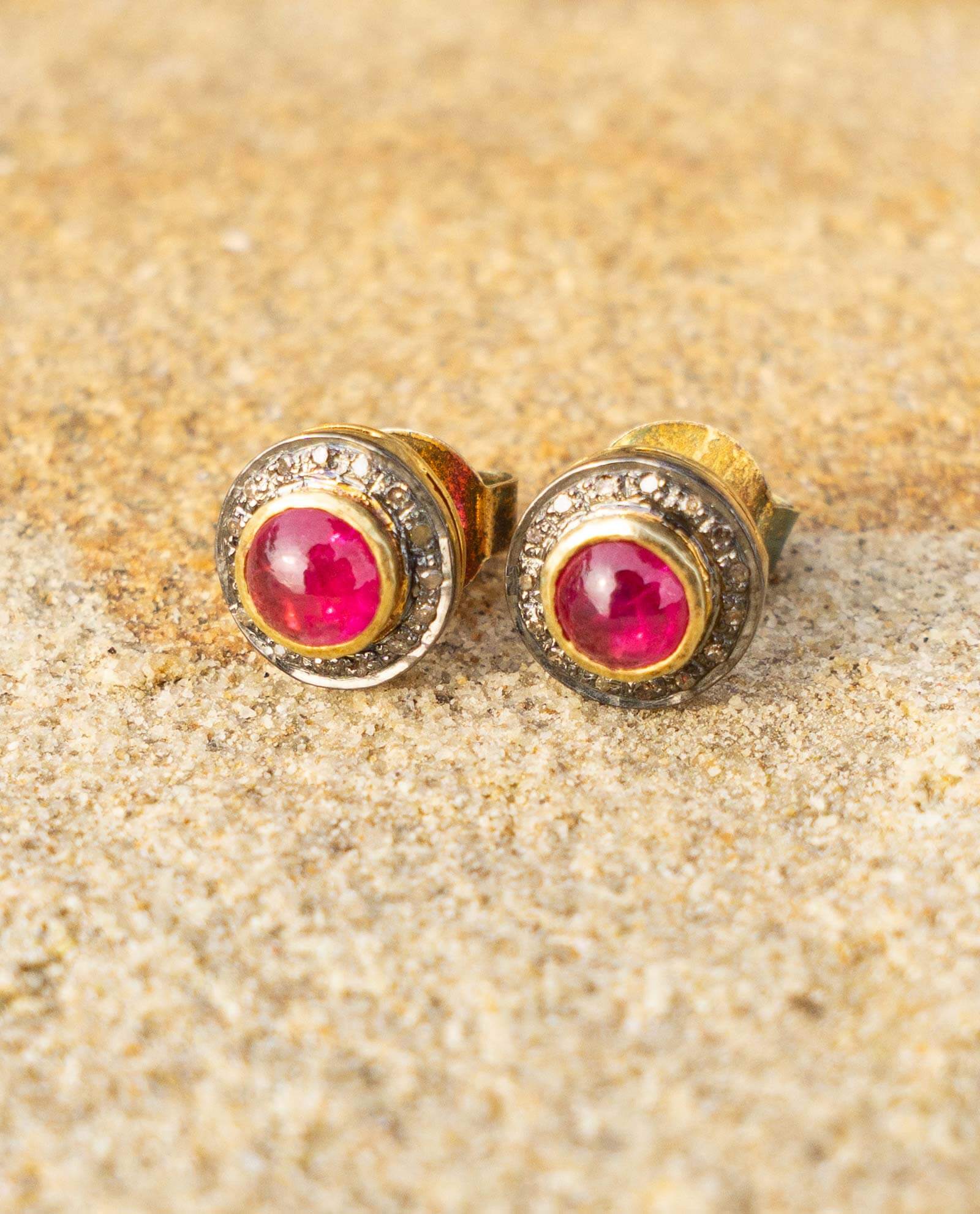 PAIR OF MOONSTONE AND RUBY EARRINGS | CARTIER, COMPOSITE | Signed Jewels  Online | Jewellery | Sotheby's
