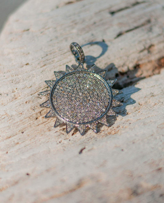 Sun Diamond Pendant